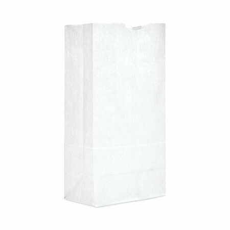 AJM PACKAGING Grocery Bag, 16.5 x 15.5, White, 1000PK BAG GW16